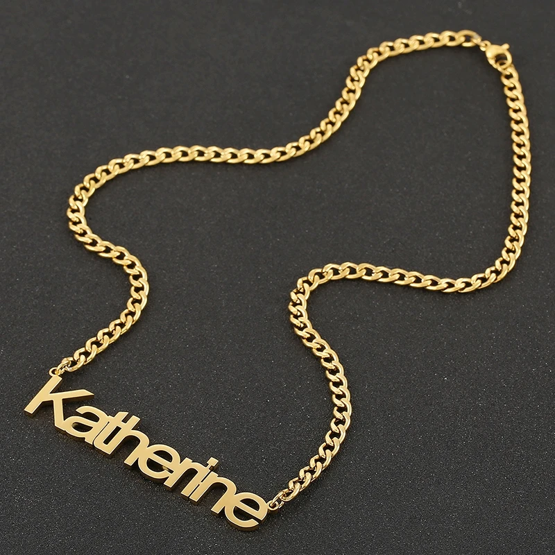 Chain Choker Custom Jewelry Gift 