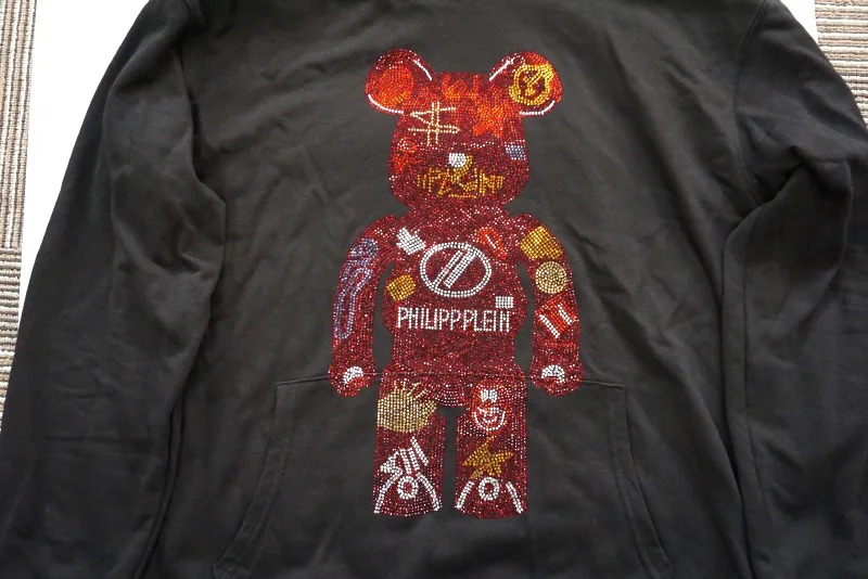 Bling iron on free sample capricorn wholesale heat transfer rhinestone tshirt decal transfers