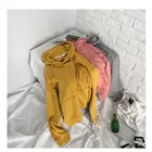 Hooded Unisex Hoodie 2020 Factory Wholesale And Customized Solid Color Loose Hooded Basic Unisex Hoodie