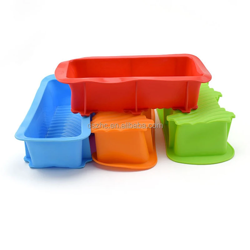 Silicone Loaf Pan, Customized Silicone Baking Bread Loaf Pan for Homemade Cakes Breads Meatloaf and Quiche