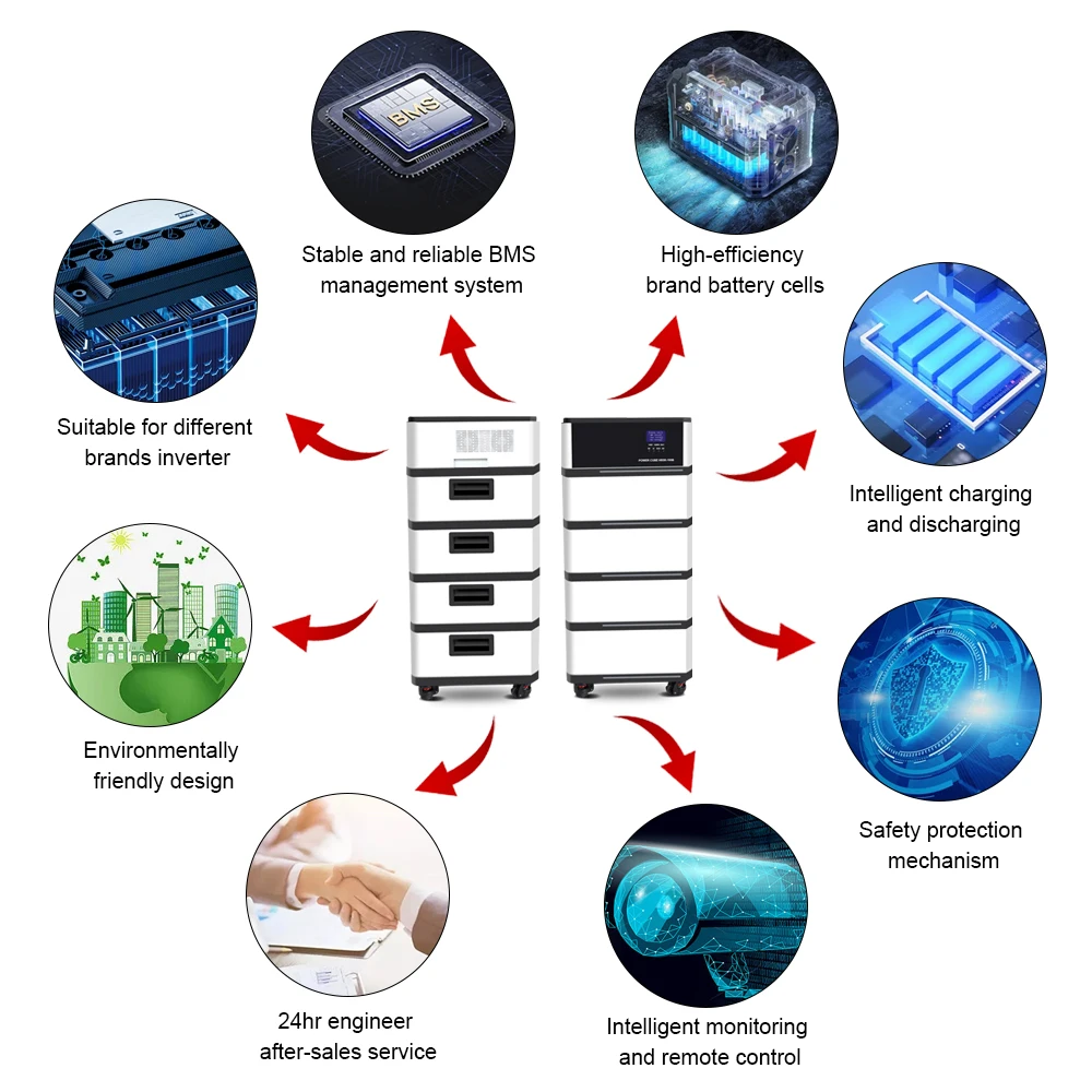 Stackable Energy Storage Battery System Inverter All In One Machine