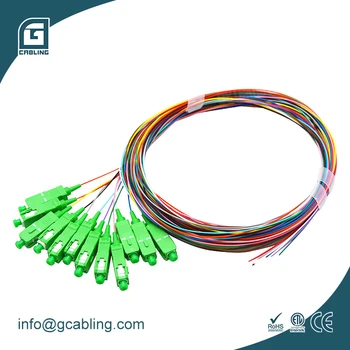 Gcabling Core Meter Optical Fiber Pigtail Sc Apc Optic Sm Fiber