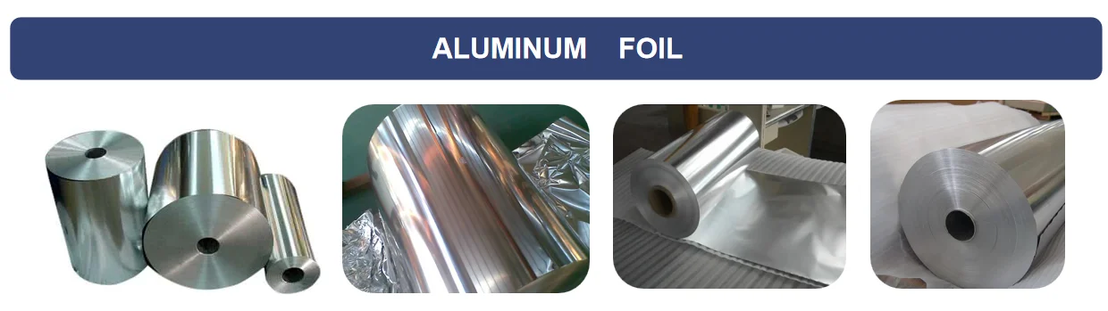 Aluminum Foil 1100 1050 1060 3003 8011 Food Grade Package Container Foil Film