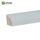 Decorative Primed Finger Joint Pine Small Corner 1/4 Quarter Round Moulding
