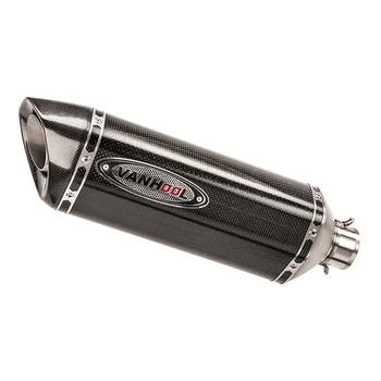 real carbon fibre motorcycle universal exhaust muffler silencer for motorcycle