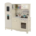 Toys Wholesale Manufacturer Children Kids Cooking Pretend Play Very Big Wooden Kitchen Toys Set