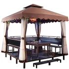 Garden Outdoor Courtyard Garden Tatami Shade-shed The Balcony Design Anticorrosive Wood Pergola