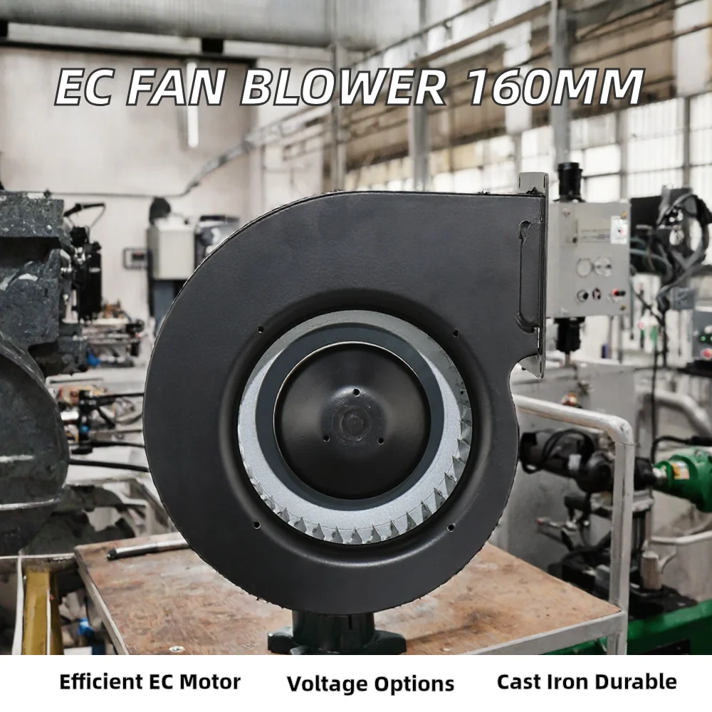 Centrifugal Fan, 160mm, 230V, Cast - detail 8