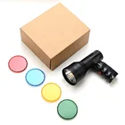 Laser Torch Led Hunting Flashlight With Laser Light 3 Mode Led Hunting Gunlight Torch