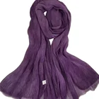 Fashion Scarf Autumn And Winter New Fashion Multiple Colors Available Knitted Silk Scarf For Women