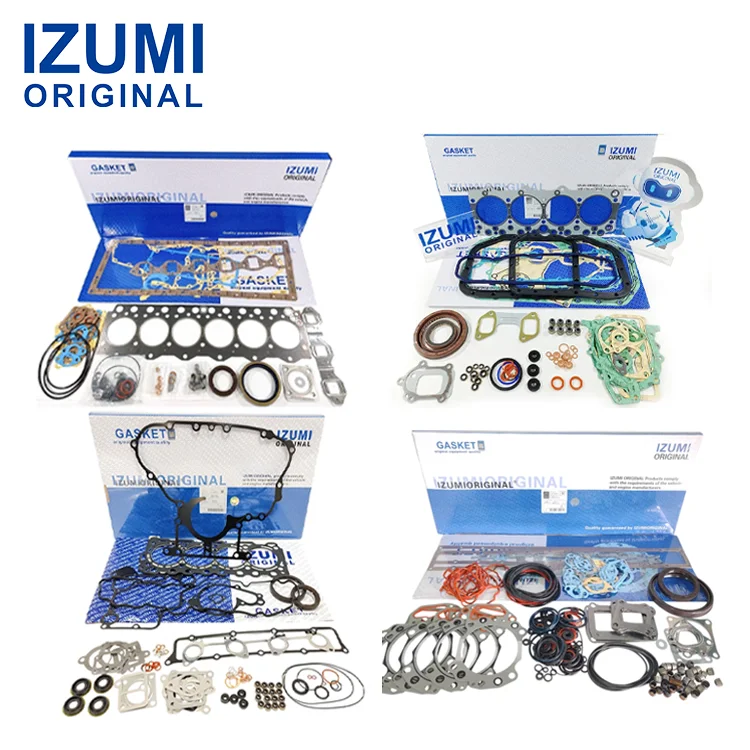 IZUMI ORIGINAL NT855 NH855 NH220 Gasket 4058790 131555 AR2885 Overhaul Gasket Kit Diesel Engine Parts FOR CUMMINS