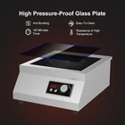 3500w Single Commercial Flat Top Induction Cooker Countertop Electric Induction Stove