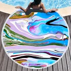 Microfiber Towel Wholesale Cheap Manufacturers Microfiber Summer Personalized Cotton Custom Round Beach Towel