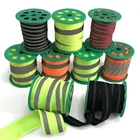 Reflex High Reflex Black Silver Black Reflective Webbing Reflective Ribbon Strips Material Tape For Clothes Decoration
