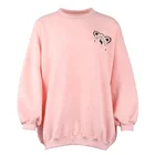 Shoulder Sweatshirt High Quality Women's Graphic Print Drop Shoulder Crewneck Sweatshirt Casual Oversized Tops