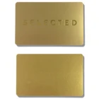 Card Card Pvc Card Competitive Printable PVC Gold Membership Card