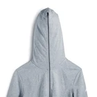 Zip High Quality Streetwear 100% Cotton Blank Black Mens Zip Up Hoodie Plain Zipup Hoodie Full Face Zip Hoodie For Men