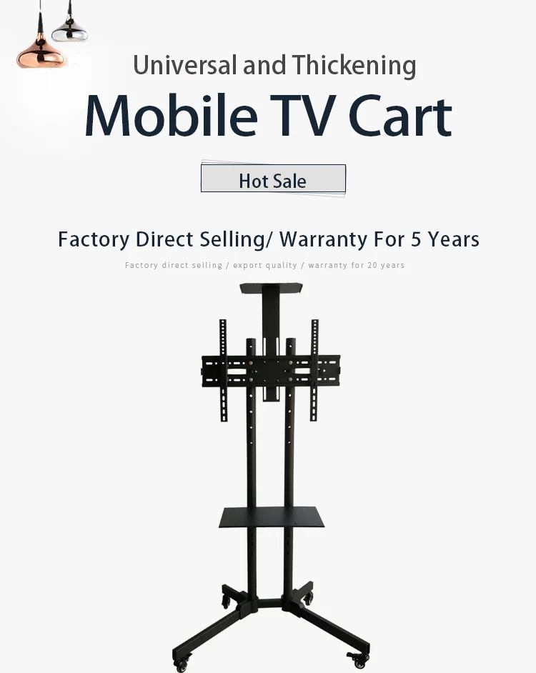 Factory supplier for 32′-65′ led lcd tv swivel tv wall stand mount tv bracket