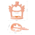 New Design Soothing Molar Toy Pack BPA Free Silicone Baby Teething Teether Infant Teethers For Children