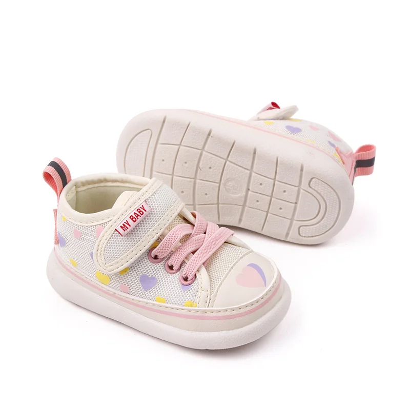 New arrival casual kids toddler sport shoes baby prewalker unisex shoes sneakers details