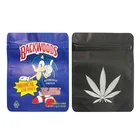 Dry Bag 3.5g Backwoods Herb Flower Dry Tobacco Clear Window Zipper Bag For Gummy Candy Bear Retail Pouch