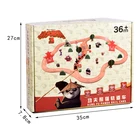 Train Toy High Quality Wooden Magnetic Railway Train Wooden Train Track Educational Toy For Children