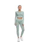 Sets 2020 Suits Gym Wear For Fitness Women Active Pr Suit Sport Stacked Sports Yoga Sweat Pants