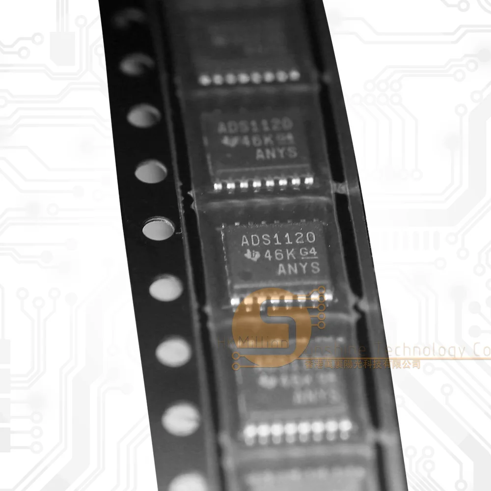 product 16 bit adc converter ads1120ipwr ads1120ipw ads1120 tssop 16 low power high precision for industrial sensors-0