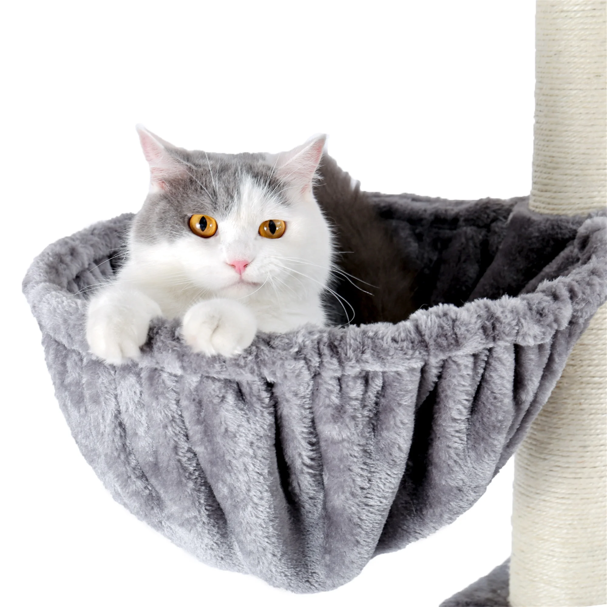 multi-level floor to ceiling cat tree tall cat