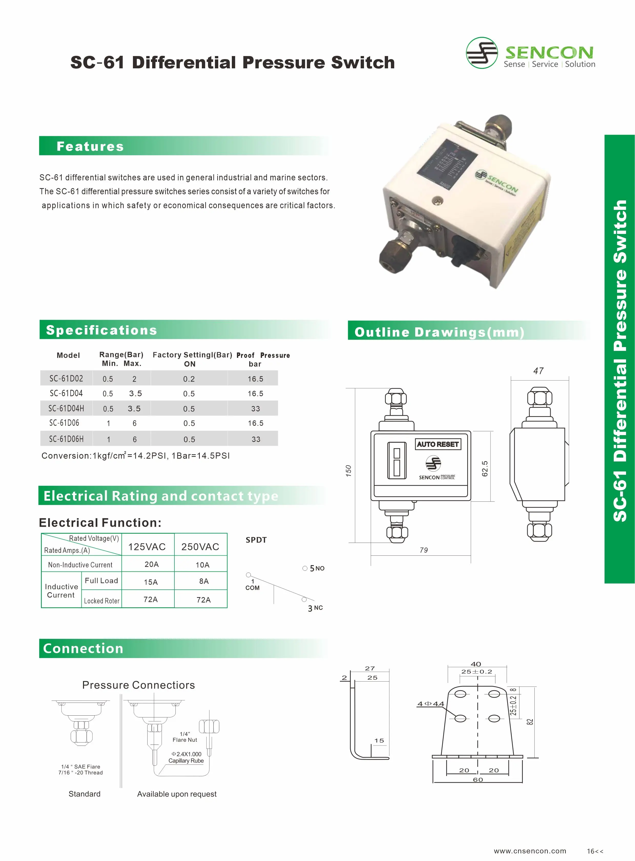 Control for Refrigerant Pump, SC-60/61/62, HAVC - detail 4