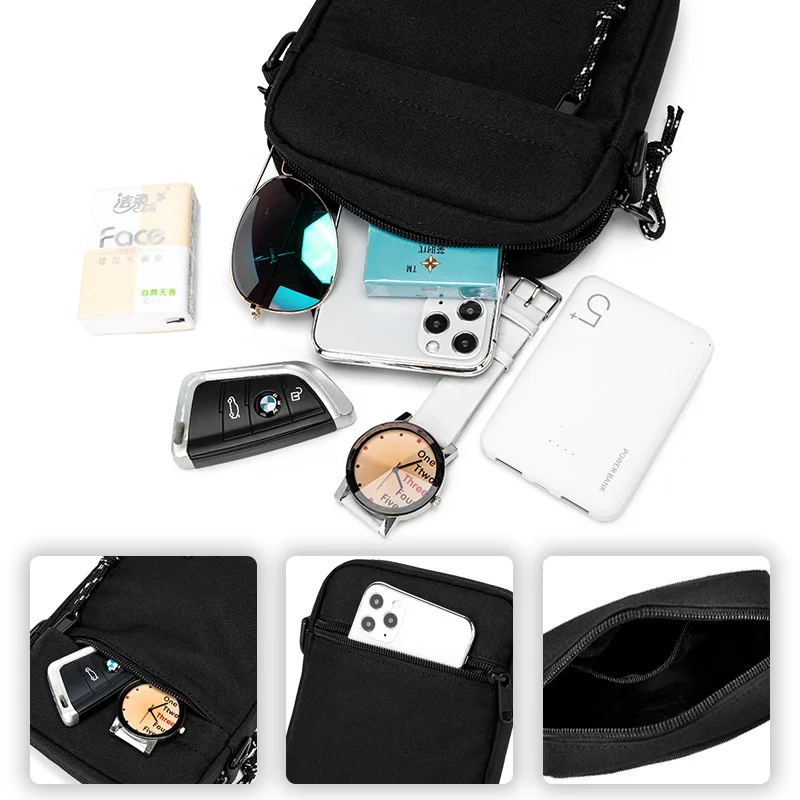 Smart Phone Case Outdoor Bag Multifunction Phone Bag One Shoulder Phone Cross Bag