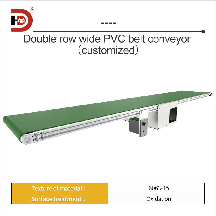 PVC Belt Line Synchronous Belt Micro Conveyor PLC Control Conveyor Belt DIY Small Punch Press Production Line Customization factory