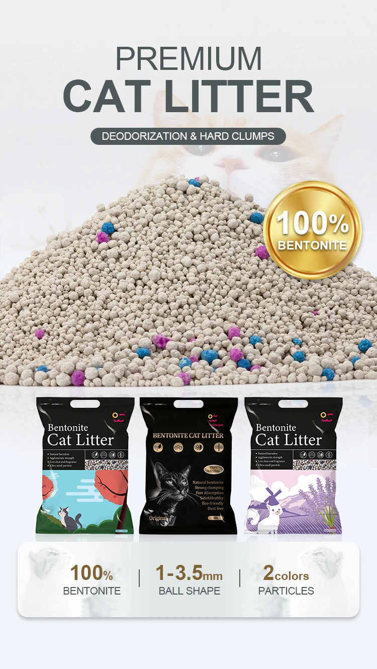 Supplier Sale Best Premium Brand Cat Litter Dust Free Odour Lock Strong