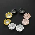 Shell Beads Shell Carve Shell Beads Wholesale 10-11mm Loose Flower Sea Shell Beads