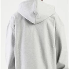 Coat Fashion Streetwear 280gsm Cotton Casual Zipper Design Logo Blank Cardigan Mens Coat And Jacket With Hood