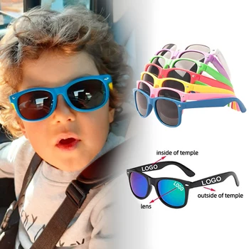 Wholesale Girls Boy Sunglasses Children Sun Glasses Baby Summer Glasses Custom Logo Kids Sunglasses 2022