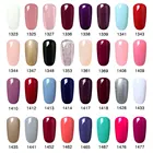 Quality Color Nail Colors Picture Good Quality 8ml Solid Color Gel Nail Glue Kit 58 Colors Lasting Nail Gel