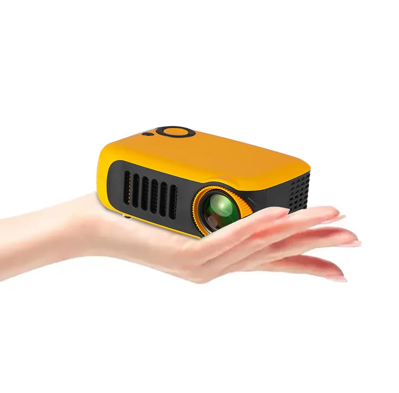 MINI Projector A2000  mini projector pocket 1000 Lumens LED Projecteur Video Beamer Home Theater Projector