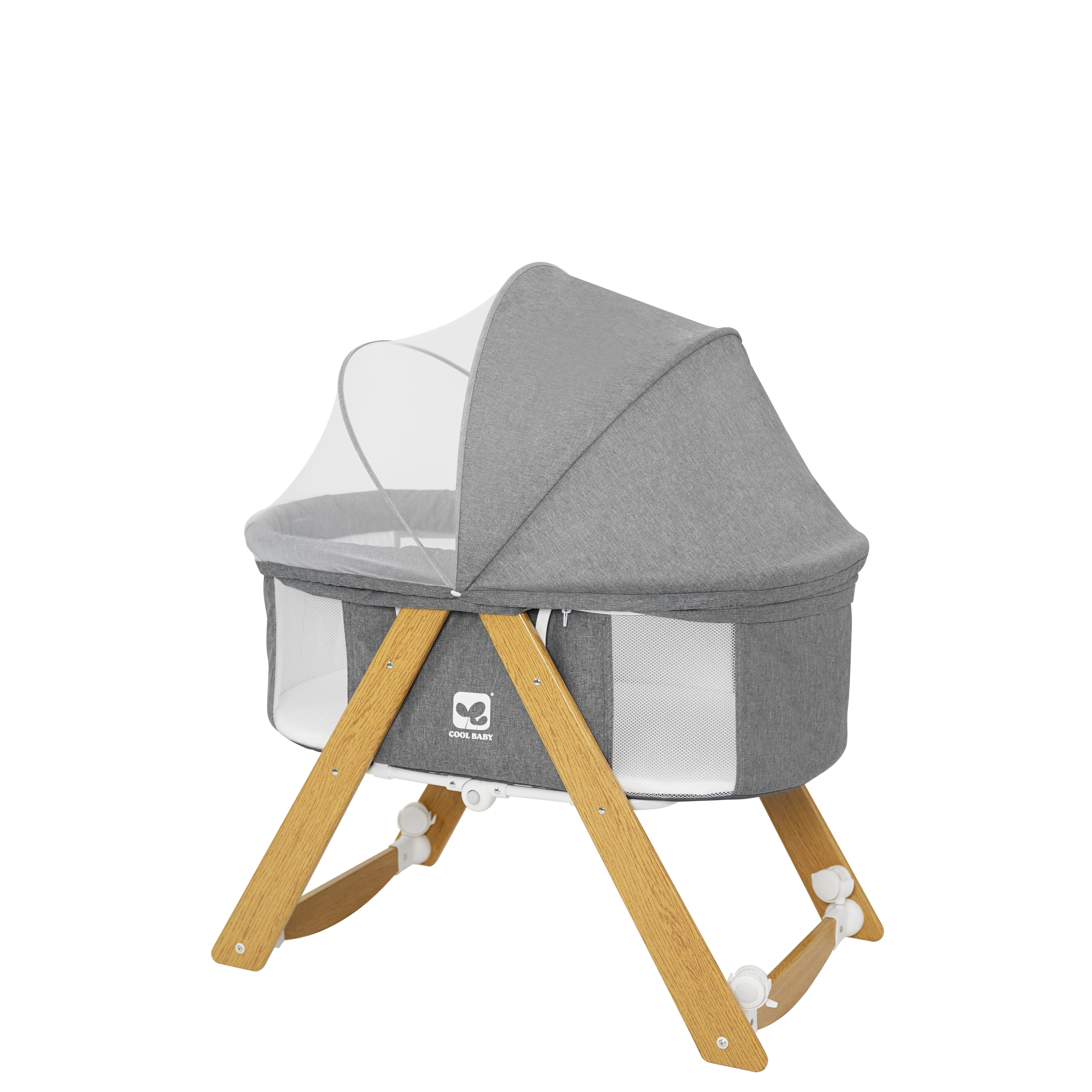 P760A Cool Baby Baby Rocker Furniture Indoor Baby Cradle Swing for Newborn manufacture