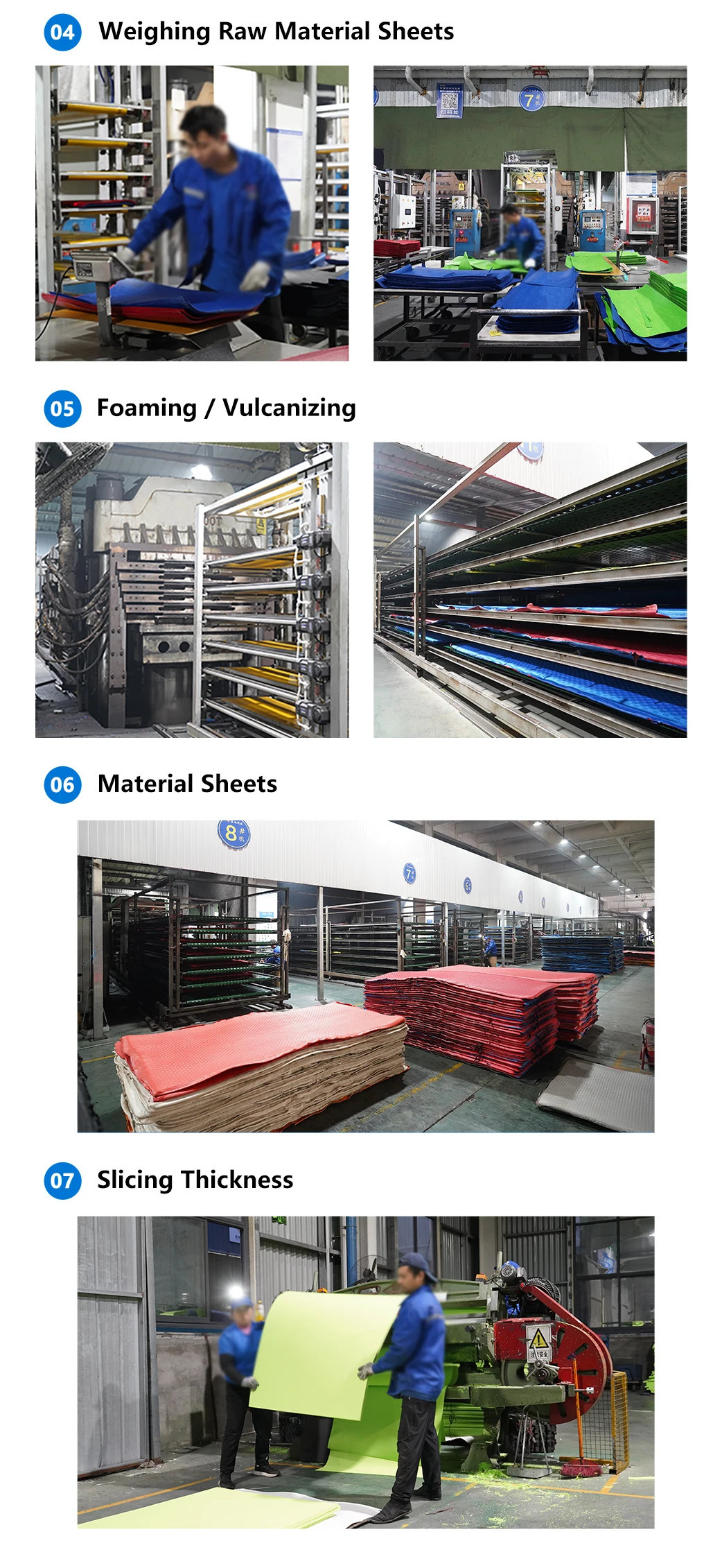 Hydefoam Customizable EVA+Rubber Gym Flooring Mats Household Sport Mat Anti slip Sound-Insulating Gym Absorber Playground factory