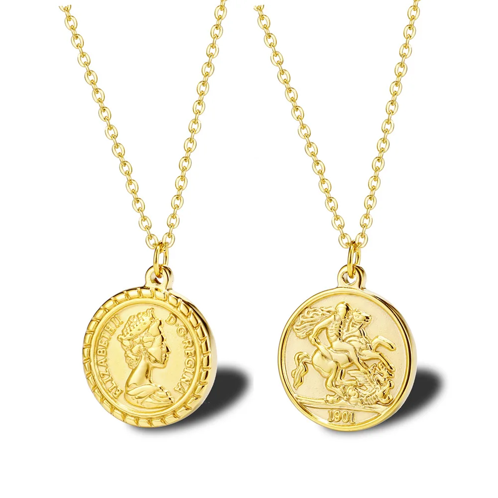 High Quality Plated 18k Gold Queen 