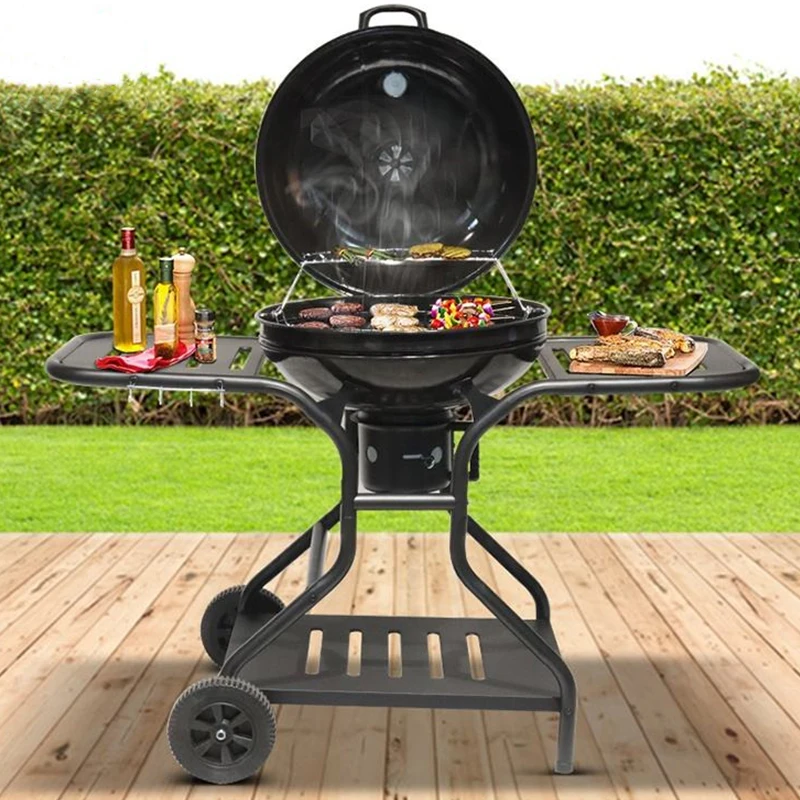 F26 Outdoor Barbecue Charcoal Grill Patio Backyard Camping Kettle Florabest Trolley Bbq Grill - Buy Bbq Grill,Picnic Patio Camping Kettle Florabest Trolley Bbq Grill,Outdoor Barbecue Charcoal Grill Product on Alibaba.com