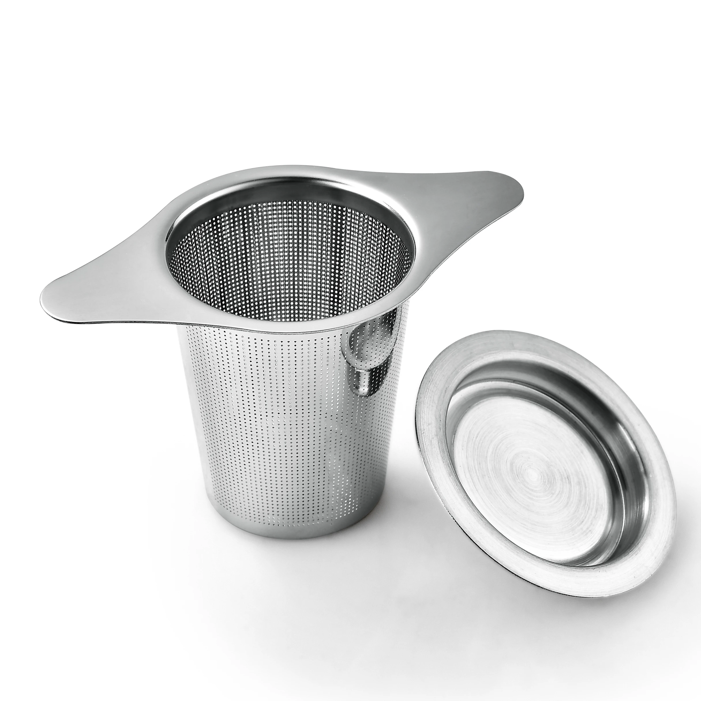 Stainless Steel Tea Infuser With Large Capacity Perfect Size Double