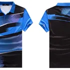 Polo Custom Logo Polyester Blue Dry Sublimation Golf Polo Shirt Manufacturer