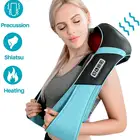 Massage Massager Back And Neck Massage Deep Tissue Tapping Body Neck Shoulder Wireless Shiatsu Massager Shawl