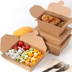 Take Manufacturer Specialized White Customize Cheap Food Grade Take Away Fast Food Paper Packaging Box
