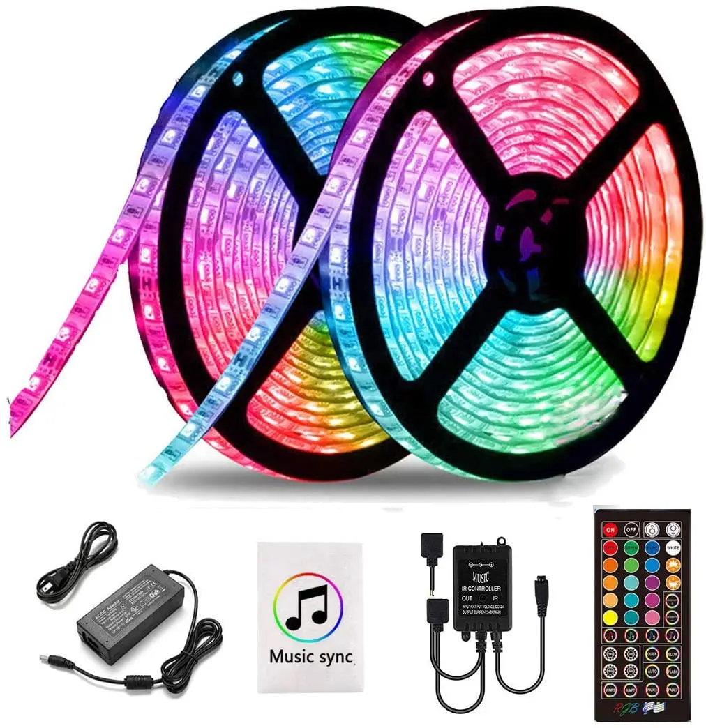 2020 New Product Led Strip Light 5050 Rgb Flexible Waterproof 300 Led Strips Lighting Tape Heat Resistant Led Strip Light Kit Buy Led Strip Light Led Light Strip Led Strip Light 5050 Rgb