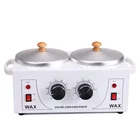 Professional Salon Heater Wax Beans Paraffin Depilator Electric Double Pot Wax Melt Warmer