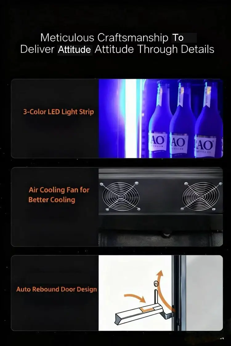 Wine Cooler, LED, 220 V, R290 - detail 34