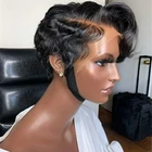 Brazilian Hair New Arrival Short Bob Wigs Pre Plucked Remy Brazilian Glueless Pixie Cut Wig Human Hair For Women